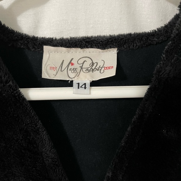 Black Girl Vest Size 14 - Picture 2 of 3